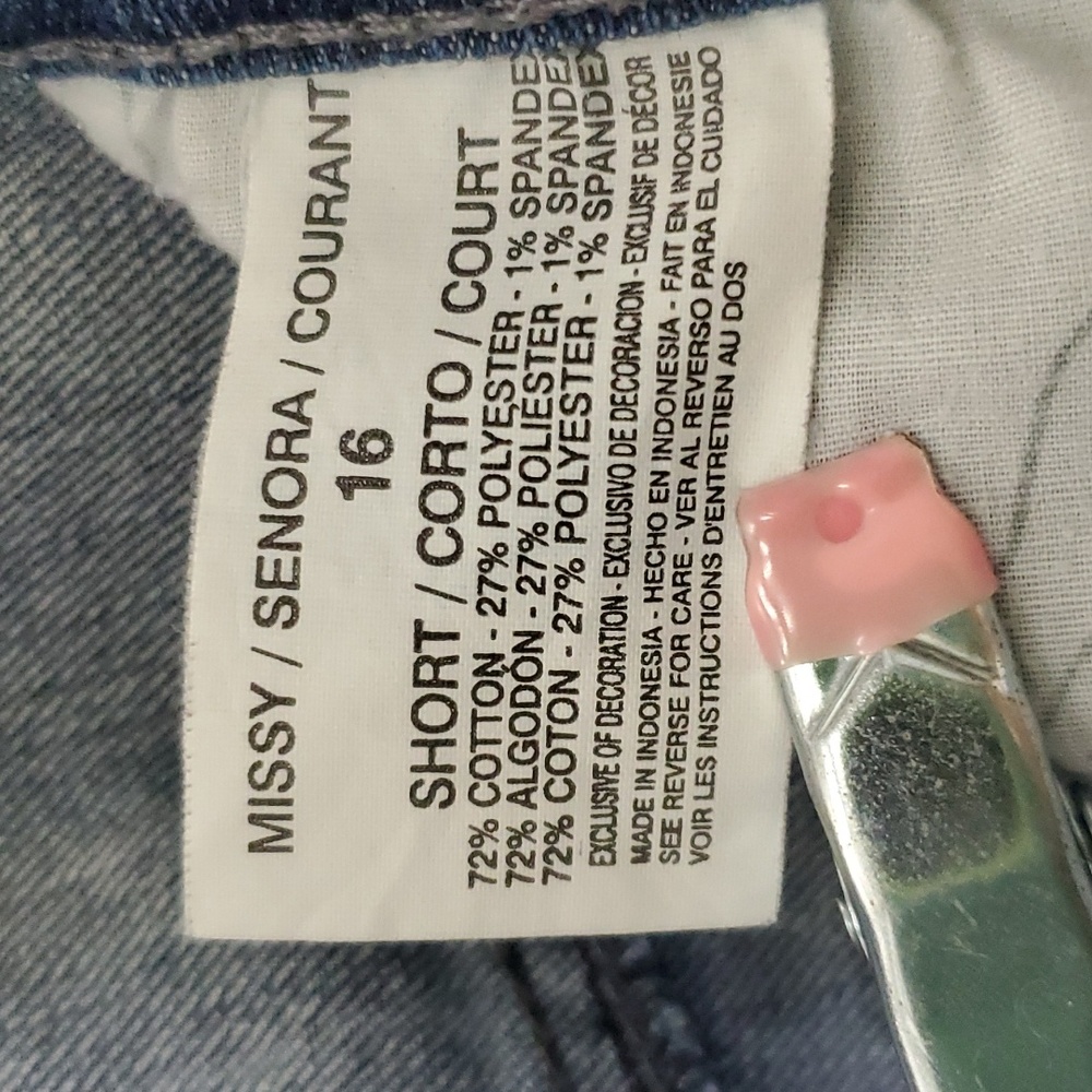 Women's Gloria Vanderbilt Amanda Blue Denium Jeans. Size 16. - Picture 7 of 12